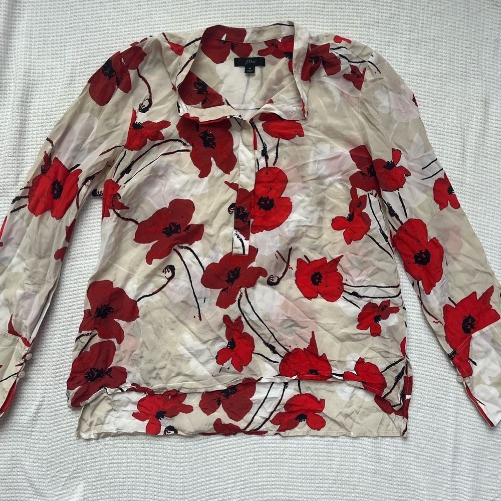 J crew spring top